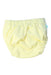 A Yellow Cloth Diapers from Charlie Banana in size O/S for neutral. (Back View)