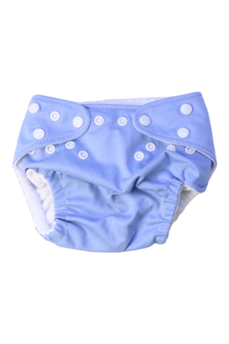 A Blue Cloth Diapers from Charlie Banana in size O/S for neutral. (Front View)