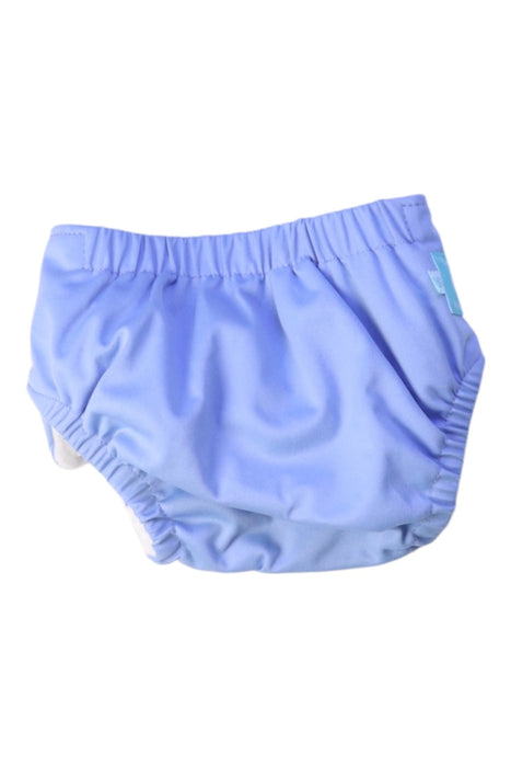A Blue Cloth Diapers from Charlie Banana in size O/S for neutral. (Back View)