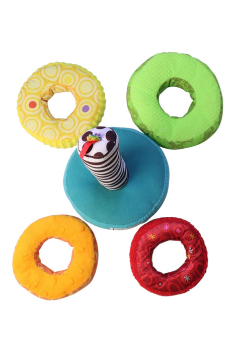 A Multicolour Soft Toys from Lamaze in size O/S for neutral. (Back View)