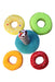 A Multicolour Soft Toys from Lamaze in size O/S for neutral. (Back View)