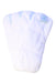 A White Cloth Diapers from Charlie Banana in size O/S for neutral. (Back View)