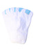 A White Cloth Diapers from Charlie Banana in size O/S for neutral. (Back View)