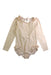 A Beige Swimsuits from Konges Sløjd in size 7Y for girl. (Front View)