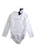 A White Swimsuits from Minnow in size 7Y for girl. (Front View)
