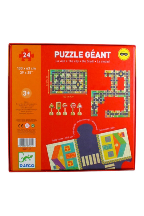 A Multicolour Board Games & Puzzles from Djeco in size 3T for neutral. (Back View)