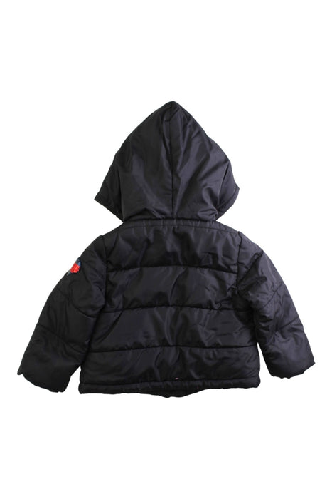 A Navy Puffer/Quilted Coats & Outerwear from Tommy Hilfiger in size 2T for girl. (Back View)