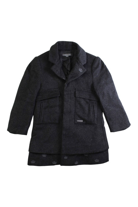 A Navy Coats from Nicholas & Bears in size 3T for girl. (Front View)