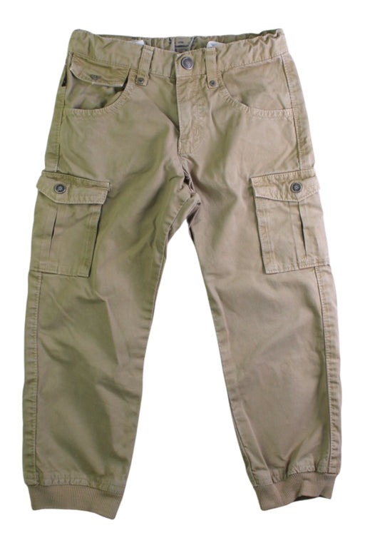 A Beige Casual Pants from Armani in size 4T for boy. (Front View)