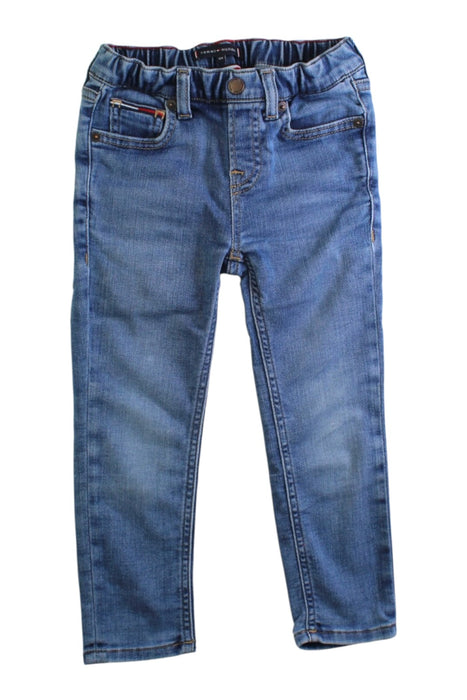 A Blue Jeans from Tommy Hilfiger in size 2T for boy. (Front View)