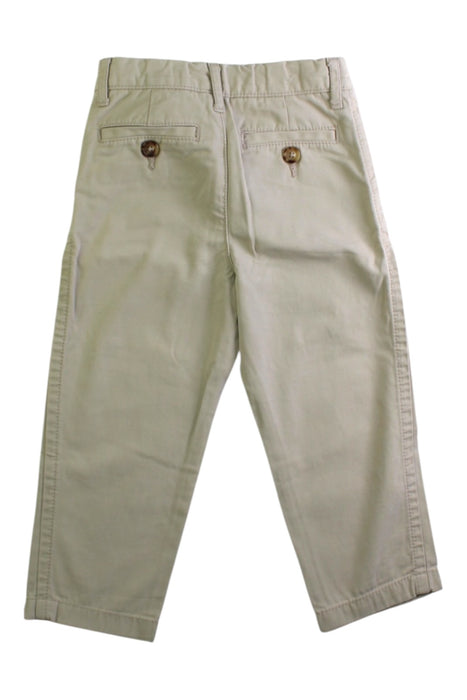 A Beige Casual Pants from Tommy Hilfiger in size 2T for boy. (Back View)