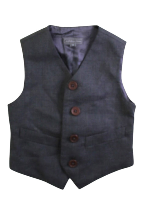 A Navy Suit Vests from Nicholas & Bears in size 12-18M for boy. (Front View)
