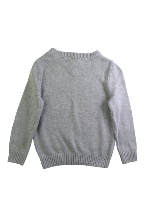 A Grey Knit Sweaters from Tommy Hilfiger in size 4T for boy. (Back View)