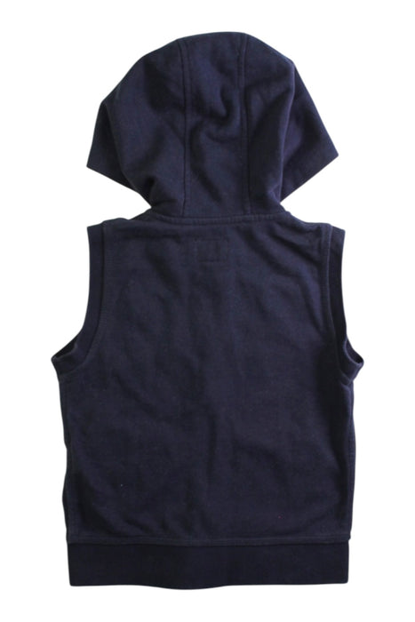 A Navy Outerwear Vests from Armani in size 4T for boy. (Back View)