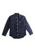 A Navy Long Sleeve Shirts from Fred Perry in size 4T for boy. (Front View)