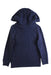 A Navy Hooded Sweatshirts from Tommy Hilfiger in size 5T for boy. (Back View)