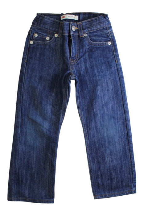 A Blue Jeans from Levi's in size 3T for neutral. (Front View)
