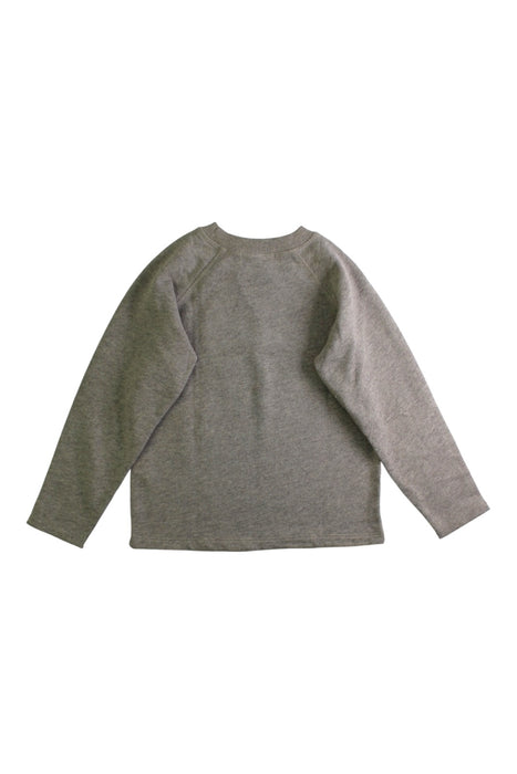 A Grey Crewneck Sweatshirts from Bonpoint in size 6T for boy. (Back View)