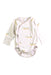 A Beige Long Sleeve Bodysuits from Polarn O. Pyret in size 0-3M for neutral. (Front View)