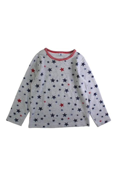 A Grey Separates from Petit Bateau in size 6T for boy. (Front View)