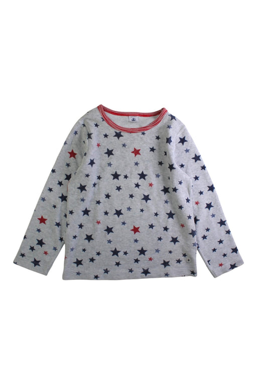 A Grey Separates from Petit Bateau in size 6T for boy. (Front View)