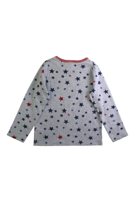 A Grey Separates from Petit Bateau in size 6T for boy. (Back View)