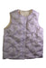 A Purple Outerwear Vests from Dave & Bella in size 10Y for girl. (Front View)
