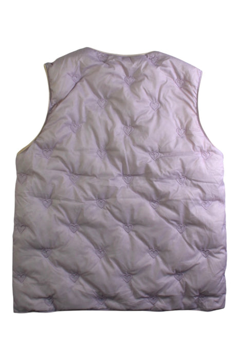A Purple Outerwear Vests from Dave & Bella in size 10Y for girl. (Back View)
