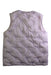 A Purple Outerwear Vests from Dave & Bella in size 10Y for girl. (Back View)
