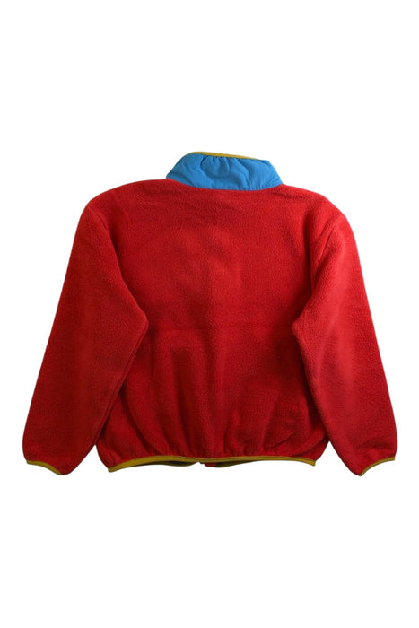 A Red Lightweight Jackets from Patagonia in size 7Y for boy. (Back View)