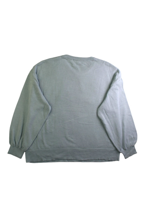 A Blue Knit Sweaters from Global  Work in size 11Y for girl. (Back View)