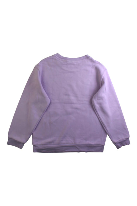 A Purple Crewneck Sweatshirts from Fila in size 10Y for girl. (Back View)