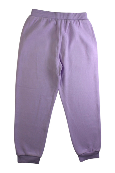 A Purple Sweatpants from Fila in size 7Y for girl. (Back View)