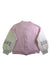 A Pink Lightweight Jackets from Monnalisa in size 10Y for girl. (Back View)