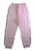 A Pink Sweatpants from Monnalisa in size 8Y for girl. (Front View)