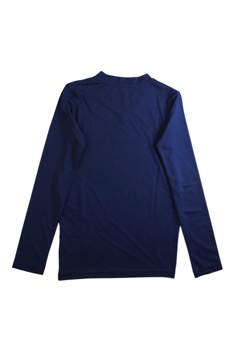 A Navy Active Tops from Adidas in size 9Y for neutral. (Back View)