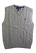 A Grey Dress Up Vests from Polo Ralph Lauren in size 8Y for boy. (Front View)