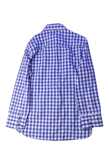 A Blue Long Sleeve Shirts from Boden in size 6T for boy. (Back View)