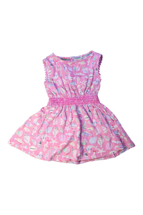 A Pink Sleeveless Dresses from Boden in size 2T for boy. (Front View)
