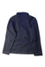 A Navy Zippered Sweatshirts from The North Face in size 6T for boy. (Back View)