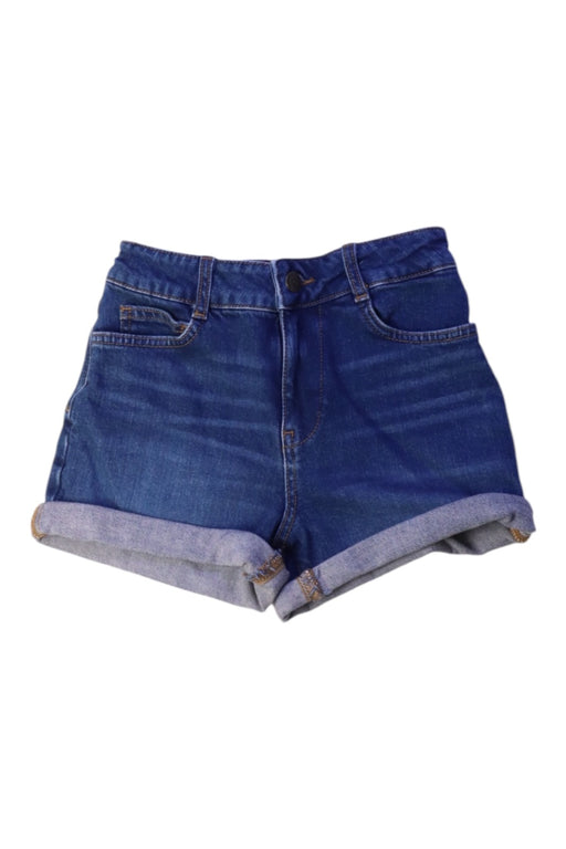 A Blue Shorts from Boden in size 9Y for girl. (Front View)