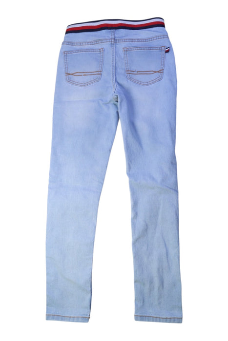 A Blue Jeggings from Tommy Hilfiger in size 8Y for girl. (Back View)
