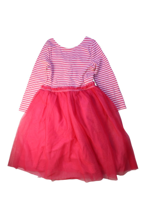 A Pink Long Sleeve Dresses from Boden in size 9Y for girl. (Front View)