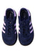 A Navy Sneakers from Adidas in size 3T for girl. (Back View)