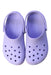 A Purple Slip Ons from Crocs in size 9Y for neutral. (Back View)
