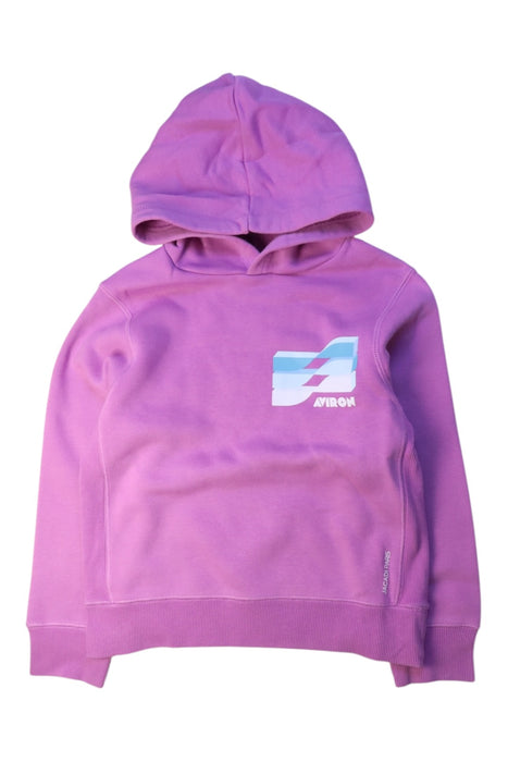 A Purple Hooded Sweatshirts from Jacadi in size 8Y for boy. (Front View)