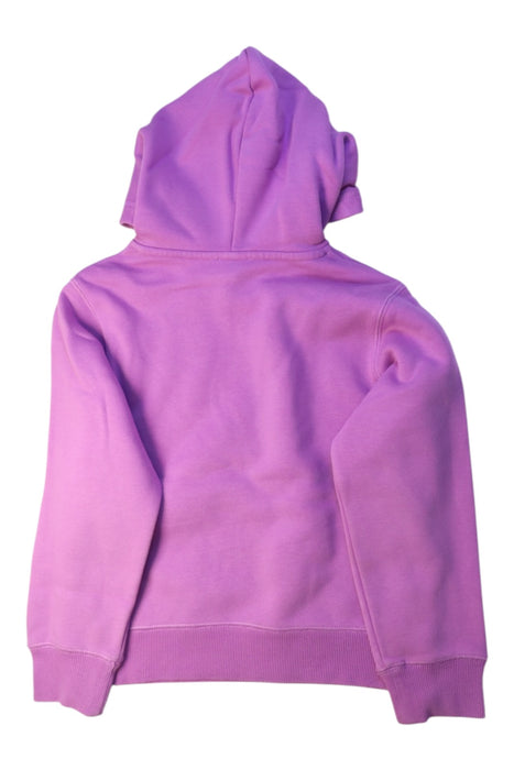A Purple Hooded Sweatshirts from Jacadi in size 8Y for boy. (Back View)