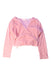 A Pink Long Sleeve Tops from Tutulamb in size 4T for girl. (Front View)