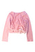 A Pink Long Sleeve Tops from Tutulamb in size 4T for girl. (Back View)