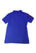 A Blue Short Sleeve Polos from Polo Ralph Lauren in size 6T for boy. (Back View)